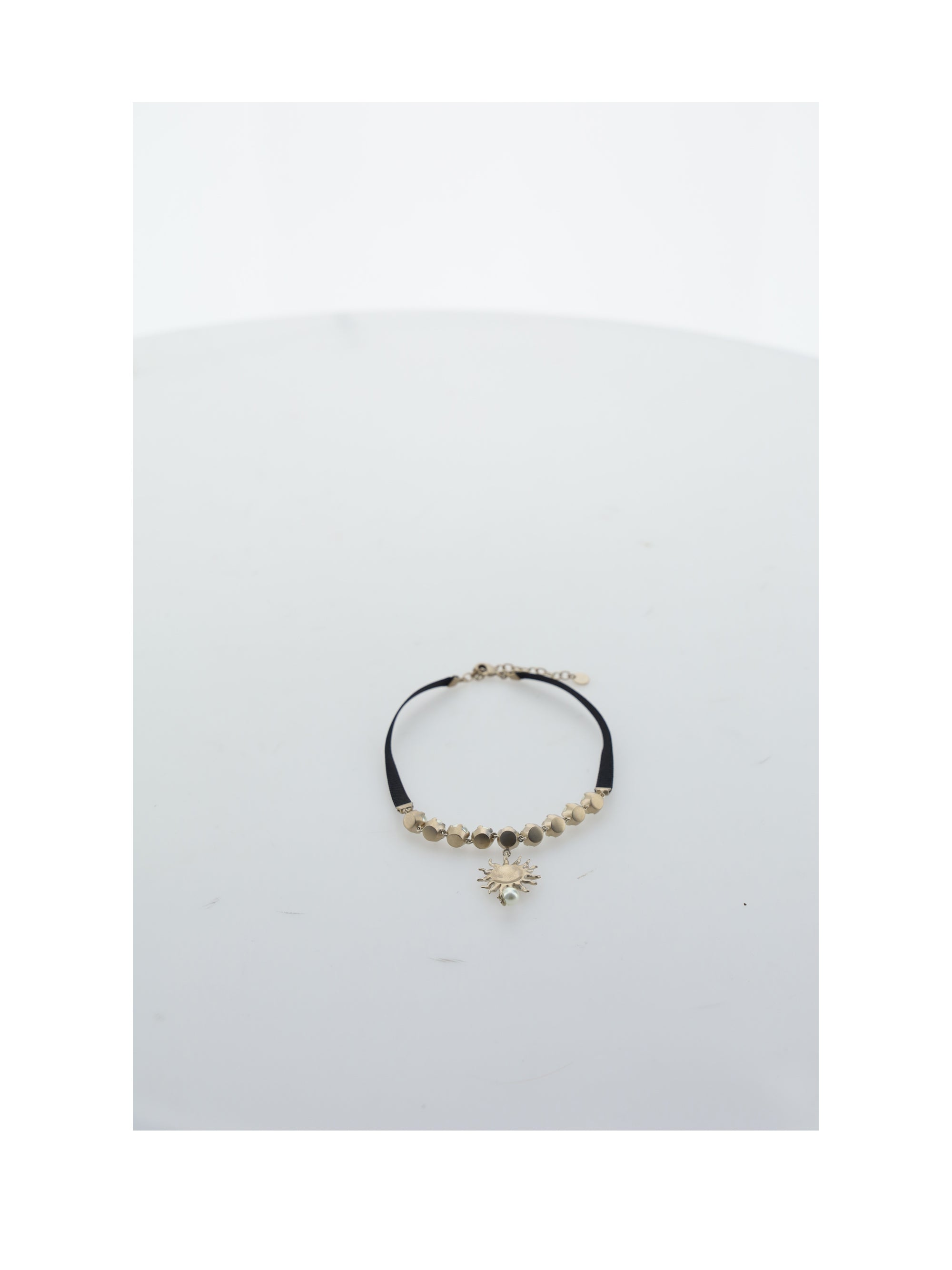 DIOR OS toile de jouy soleil choker