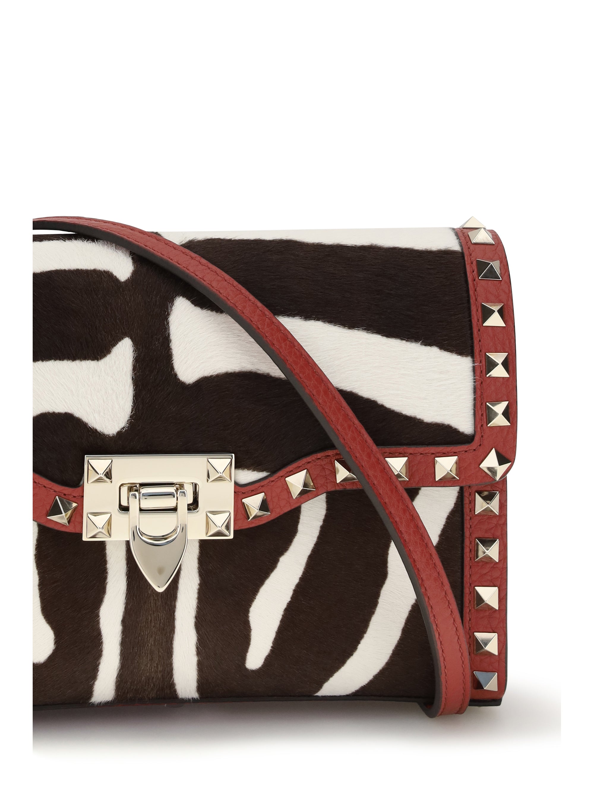 zebra-print shoulder bag