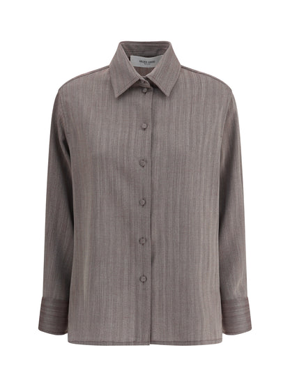 GOLDEN GOOSE L virgin wool shirt
