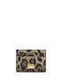 DOLCE & GABBANA OS animal print card holder