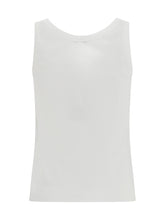 VERSACE 38 tank top in cotton rib stretch
