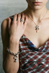 silver ovidia bracelet