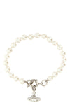the vivienne westwood aleksa bracelet features a single-strand structure