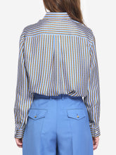 CELINE 36 oversized striped shirt