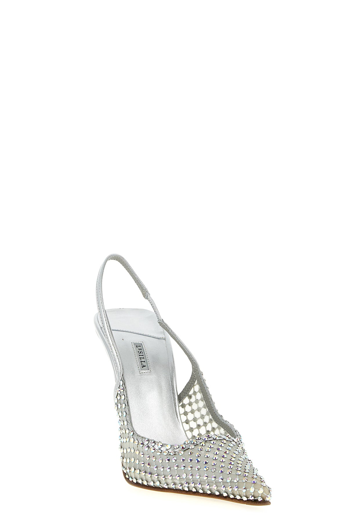 mesh pointed gilda slingbacks