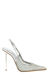 mesh pointed gilda slingbacks