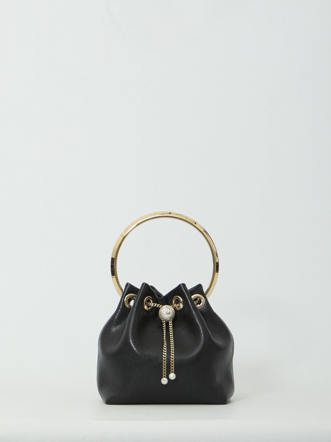 JIMMY CHOO OS black bon bon bag 