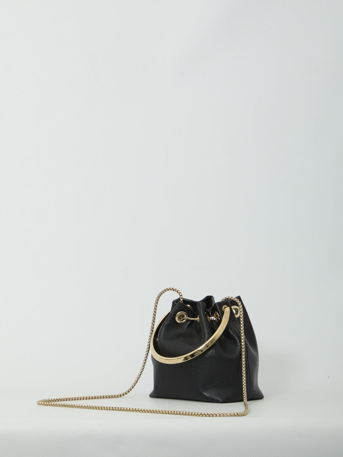 JIMMY CHOO OS black bon bon bag 