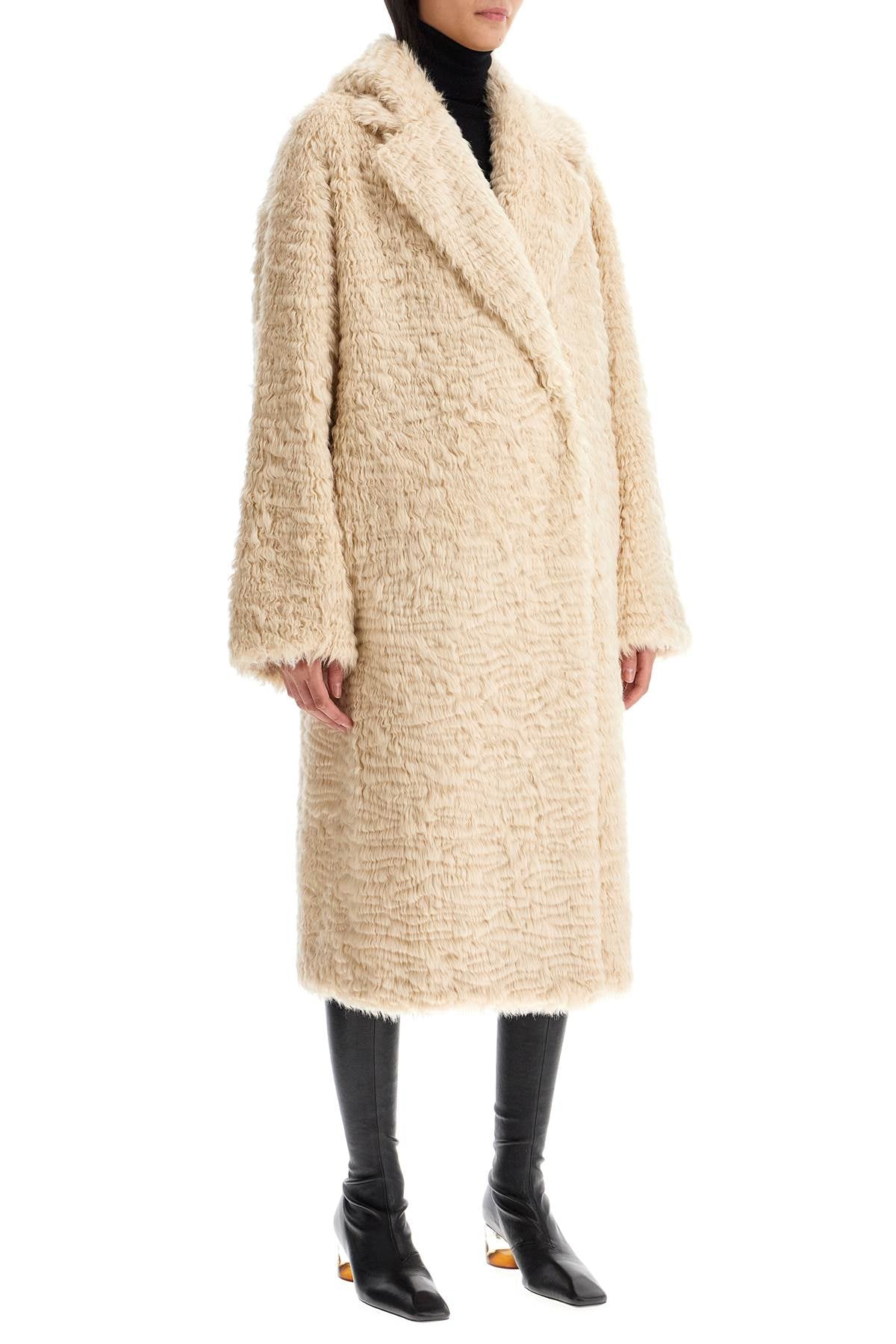 nicole faux fur coat