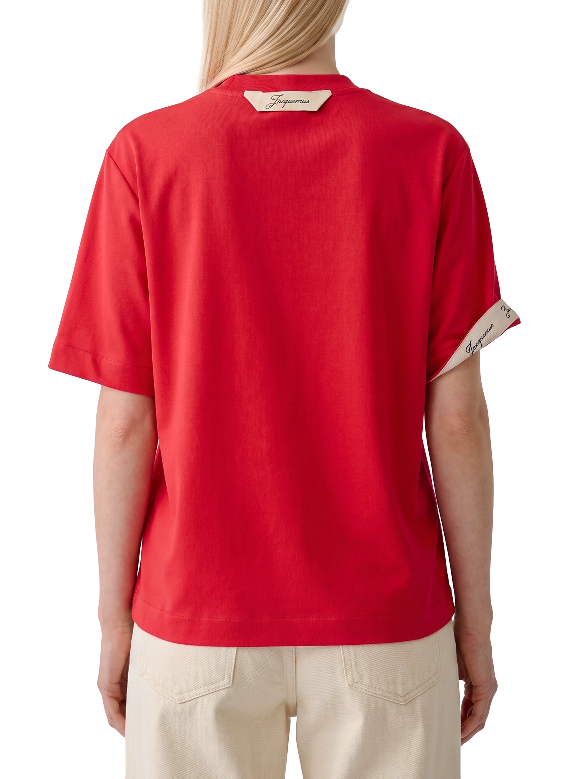 short sleeve rond carré t-shirt