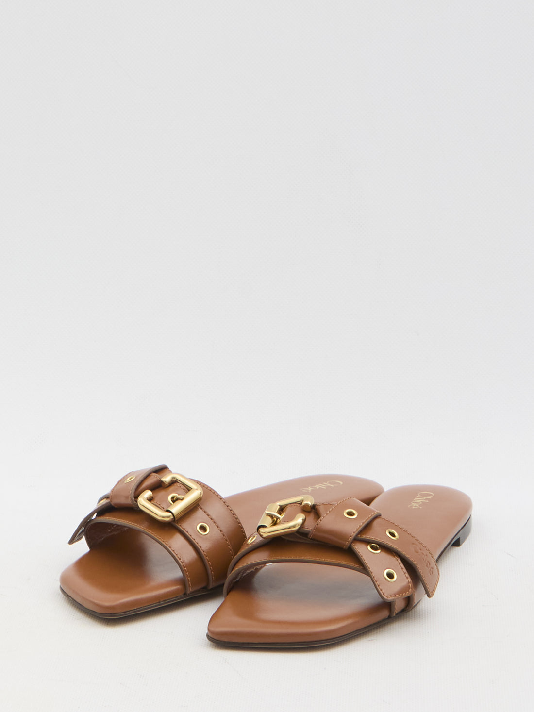 CHLOE 36 mae flat mules