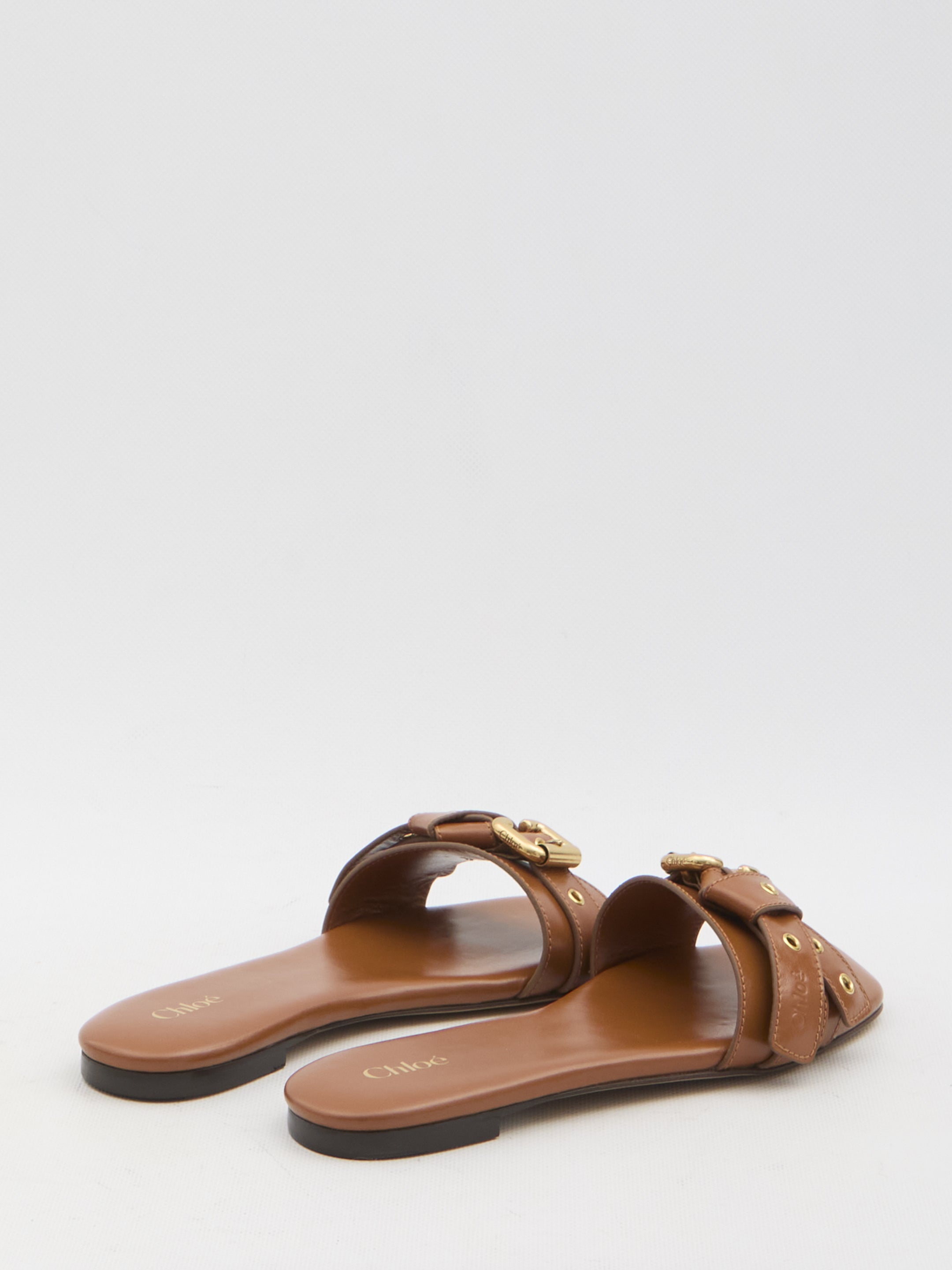 CHLOE 36 mae flat mules