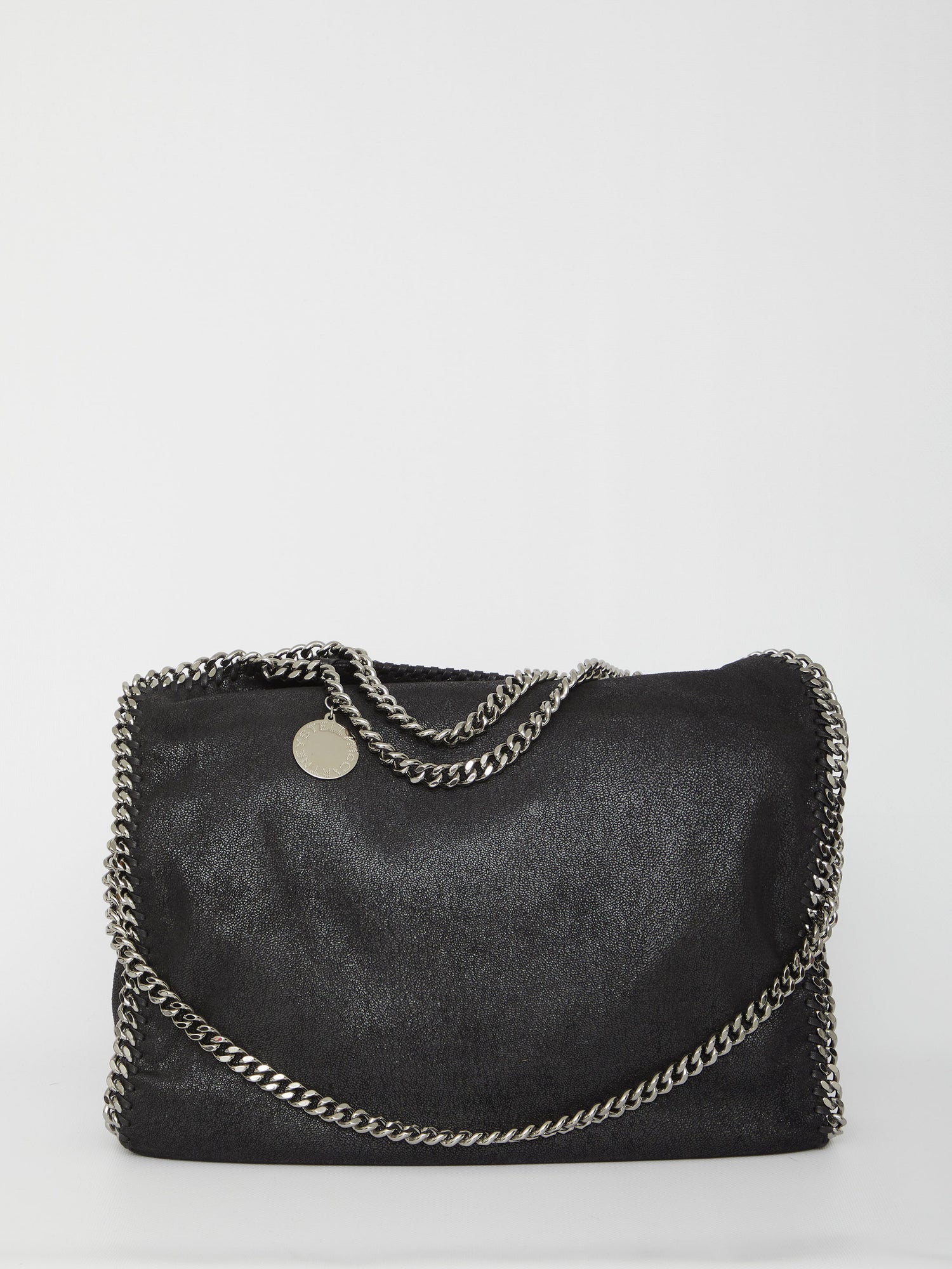 STELLA MCCARTNEY OS large falabella shoulder tote bag