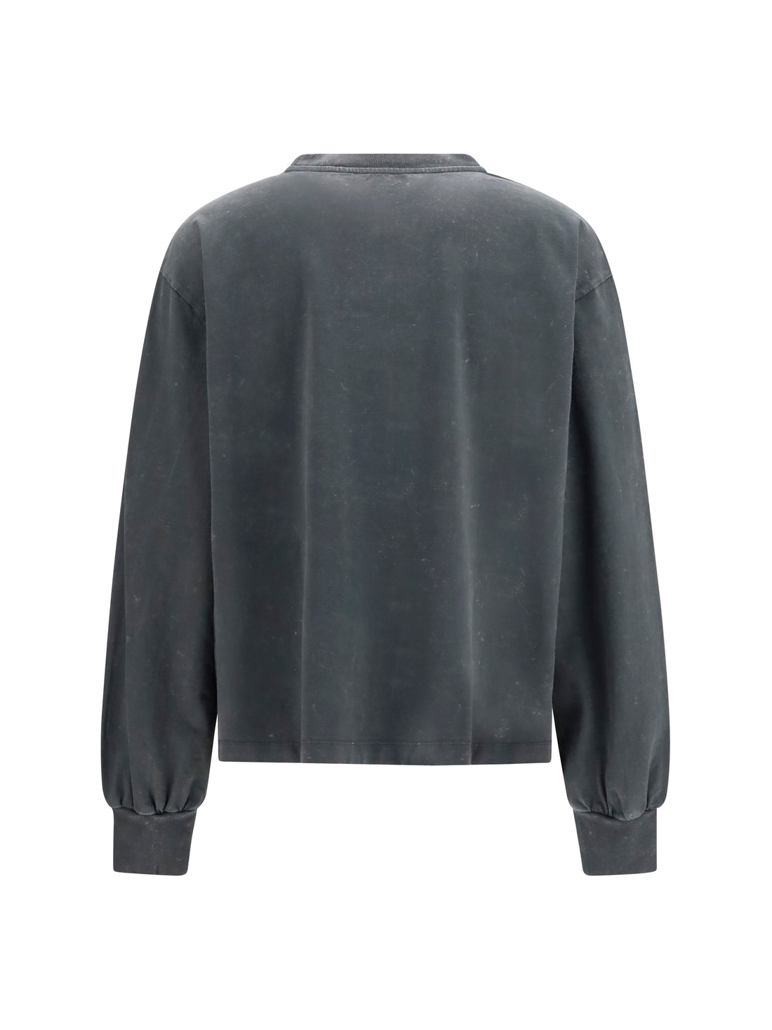 GANNI L long-sleeve tiger-print t-shirt