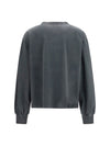 long-sleeve tiger-print t-shirt