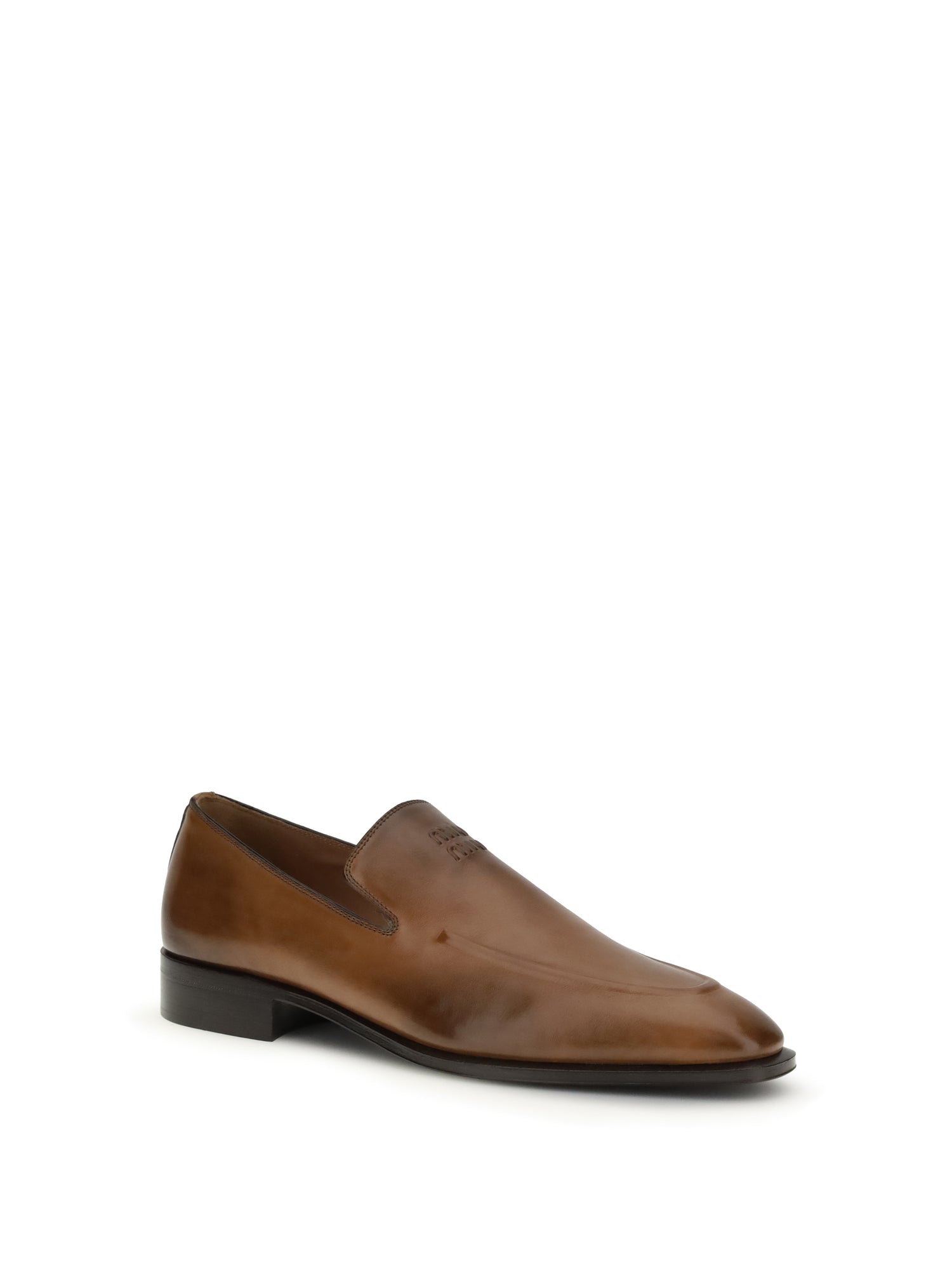 MIU MIU 36 leather loafers