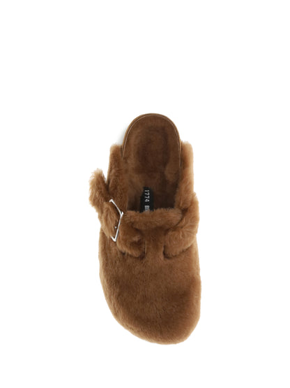 BIRKENSTOCK 1774 36 shearling boston mules