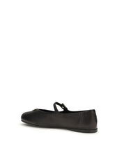 PRADA 37.5 nappa leather ballerinas