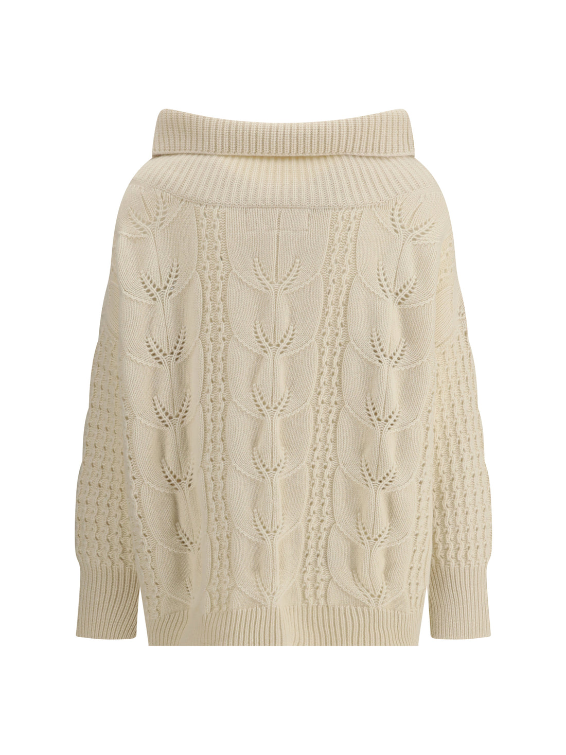 ERMANNO SCERVINO 38 oversized perforated sweater