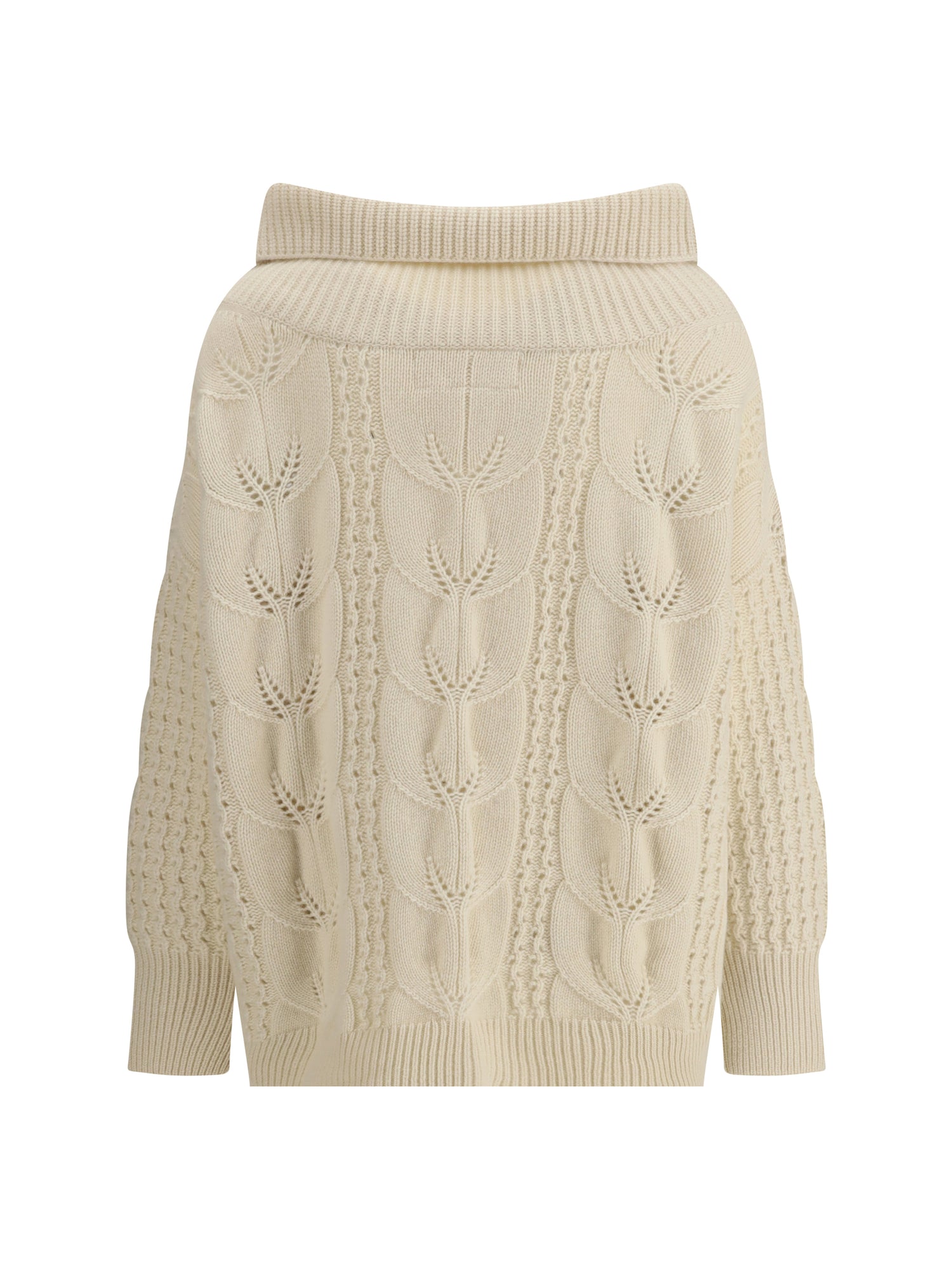 ERMANNO SCERVINO 38 oversized perforated sweater
