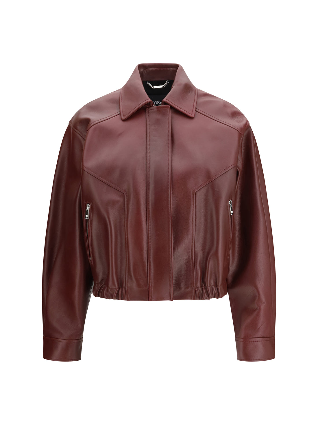 VERSACE 40 leather jacket 