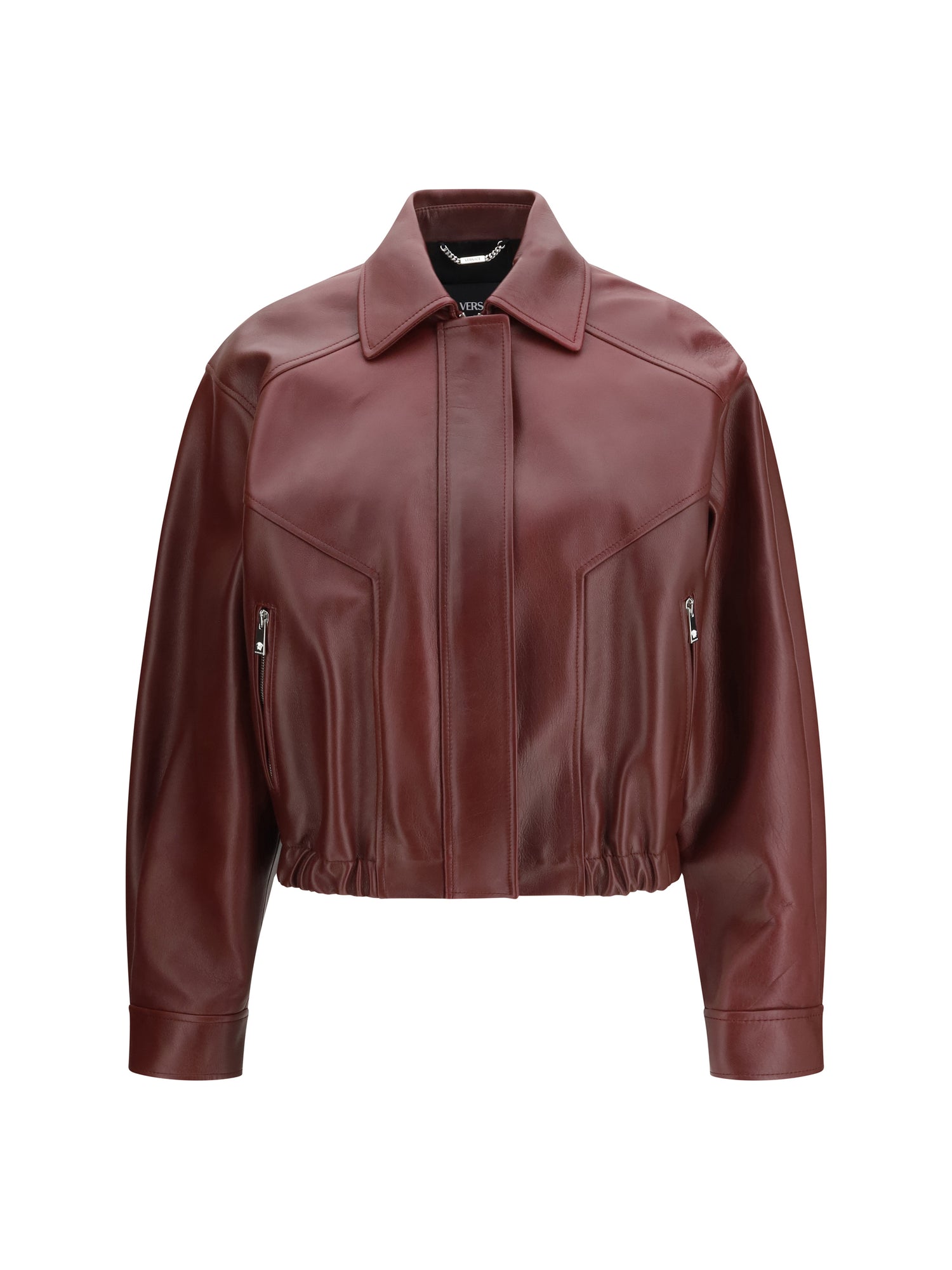 VERSACE 40 leather jacket 