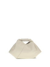 MM6 OS leather handbag