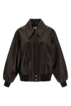 shelman leather bomber jacket