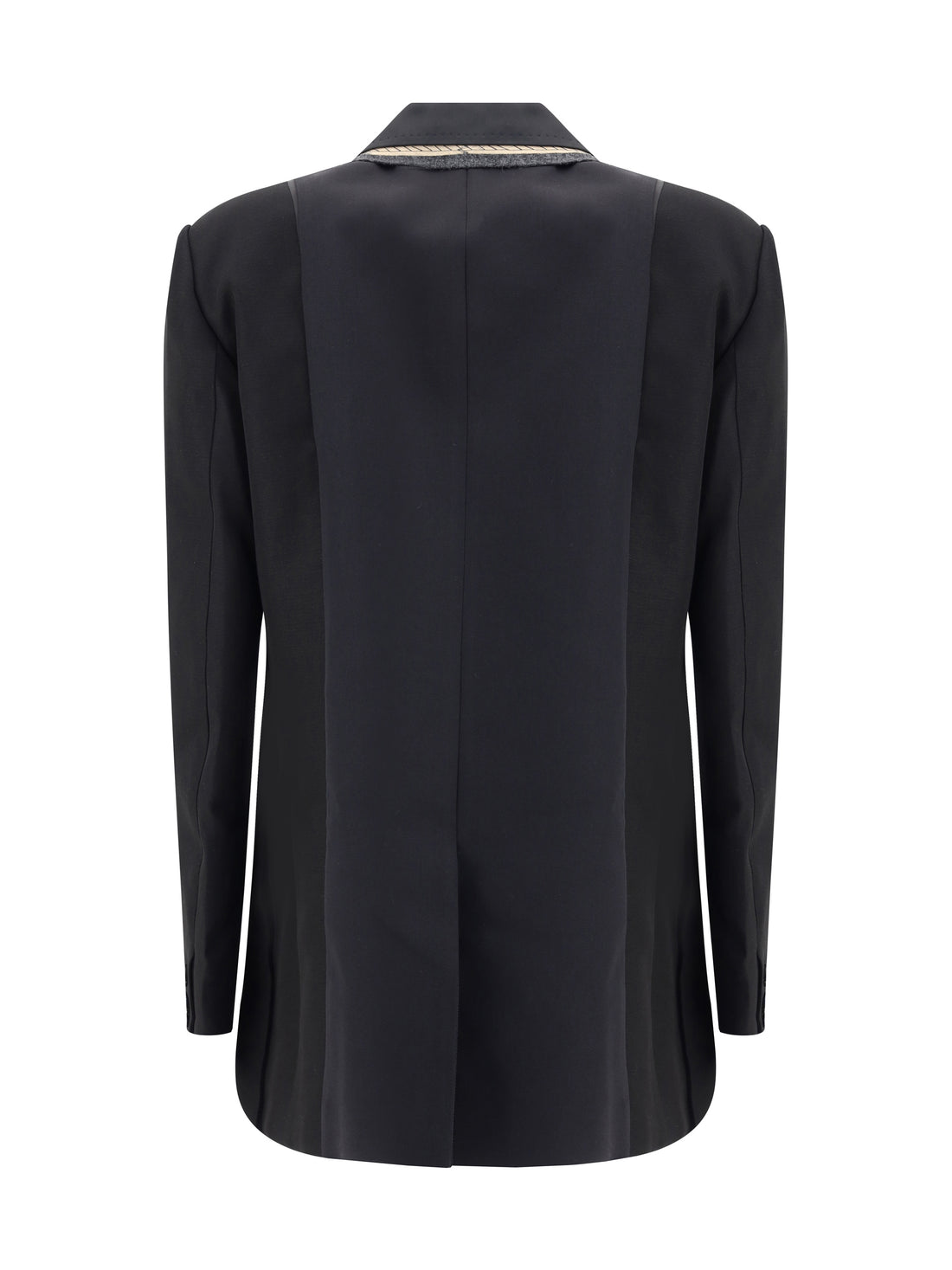 SACAI 2 double-breasted blazer with double revers