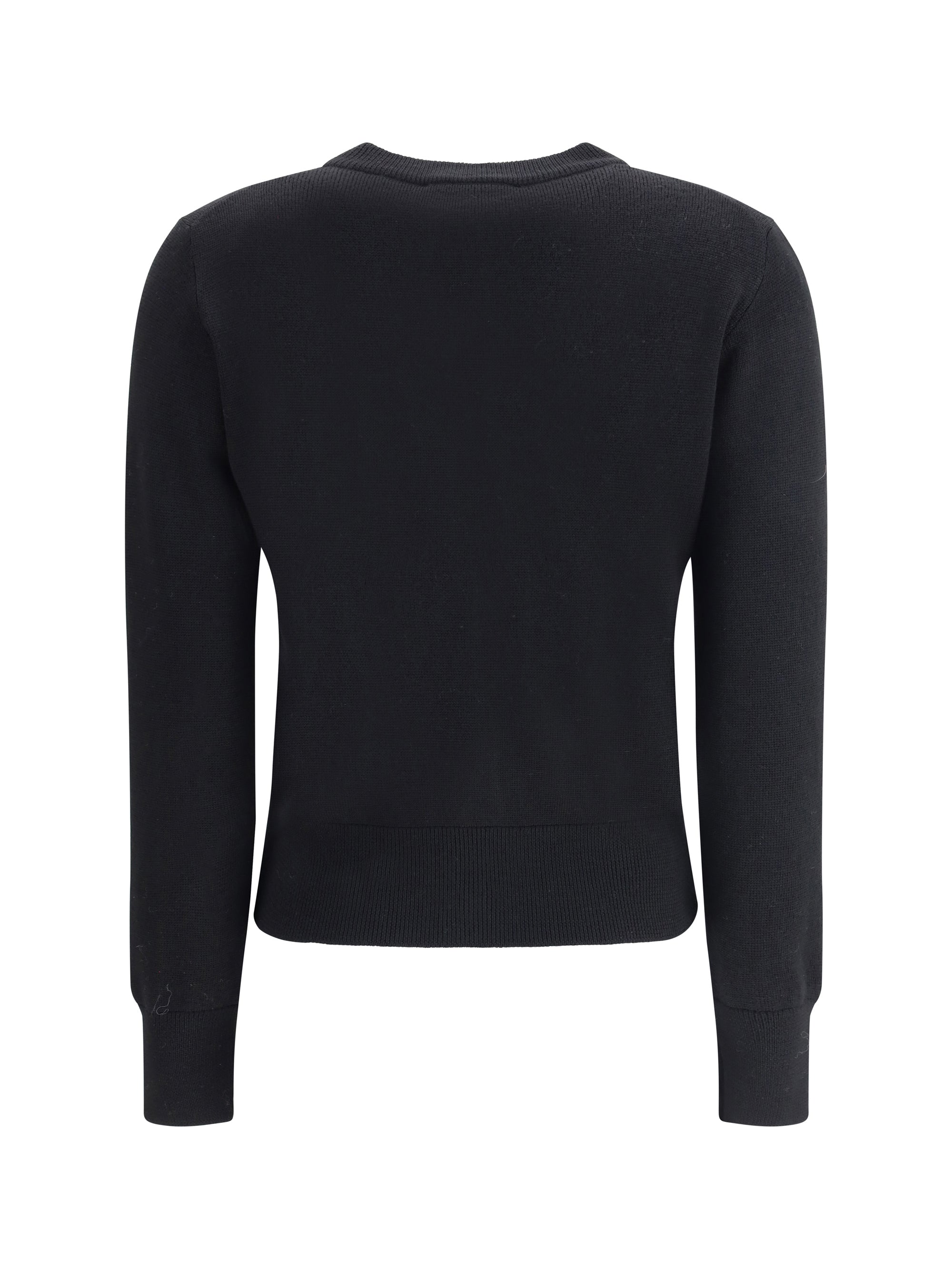 ami de coeur merino wool cardigan