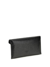 PINKO OS love birds clutch bag