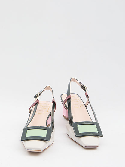 ROGER VIVIER 35 belle vivier slingback pumps