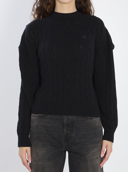 BALENCIAGA M sweater with logo