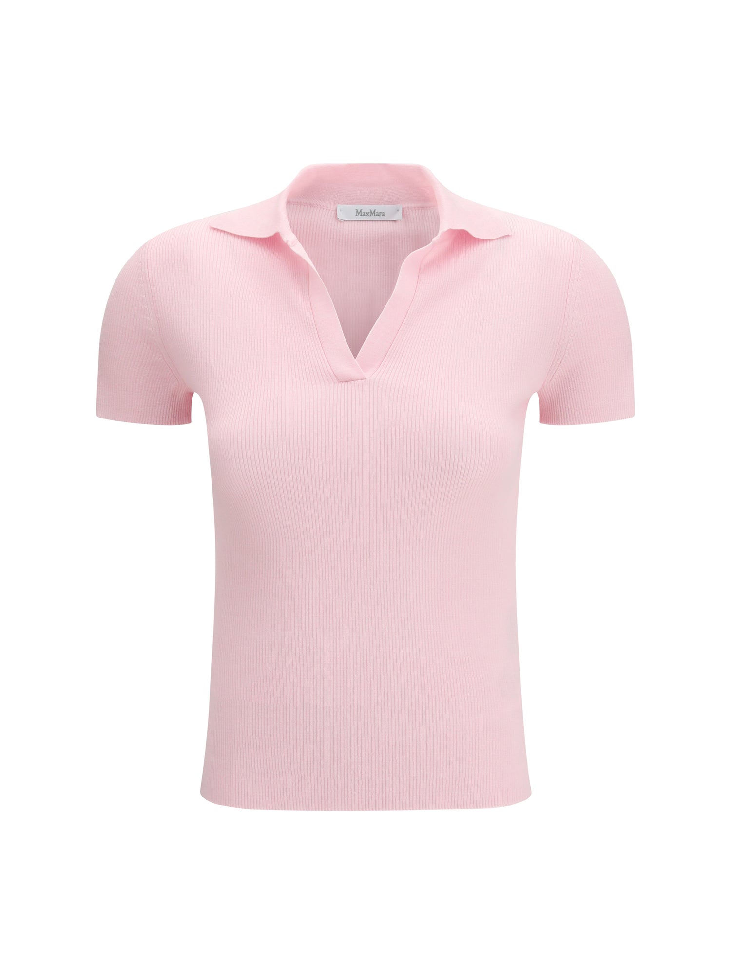 MAX MARA L albero wool polo shirt