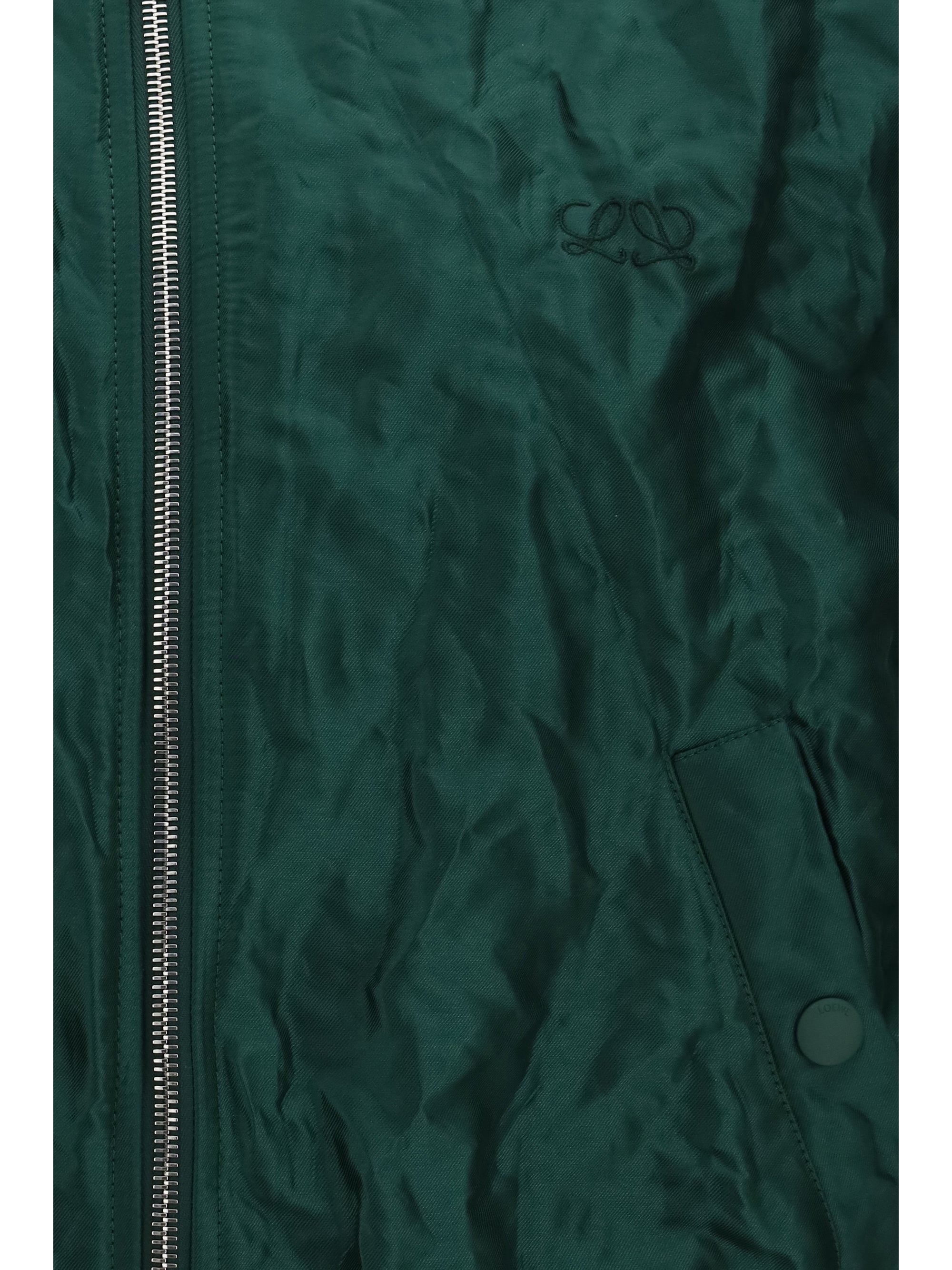 technical fabric bomber jacket