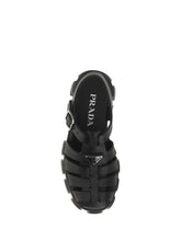 PRADA 37 oversize sandals 