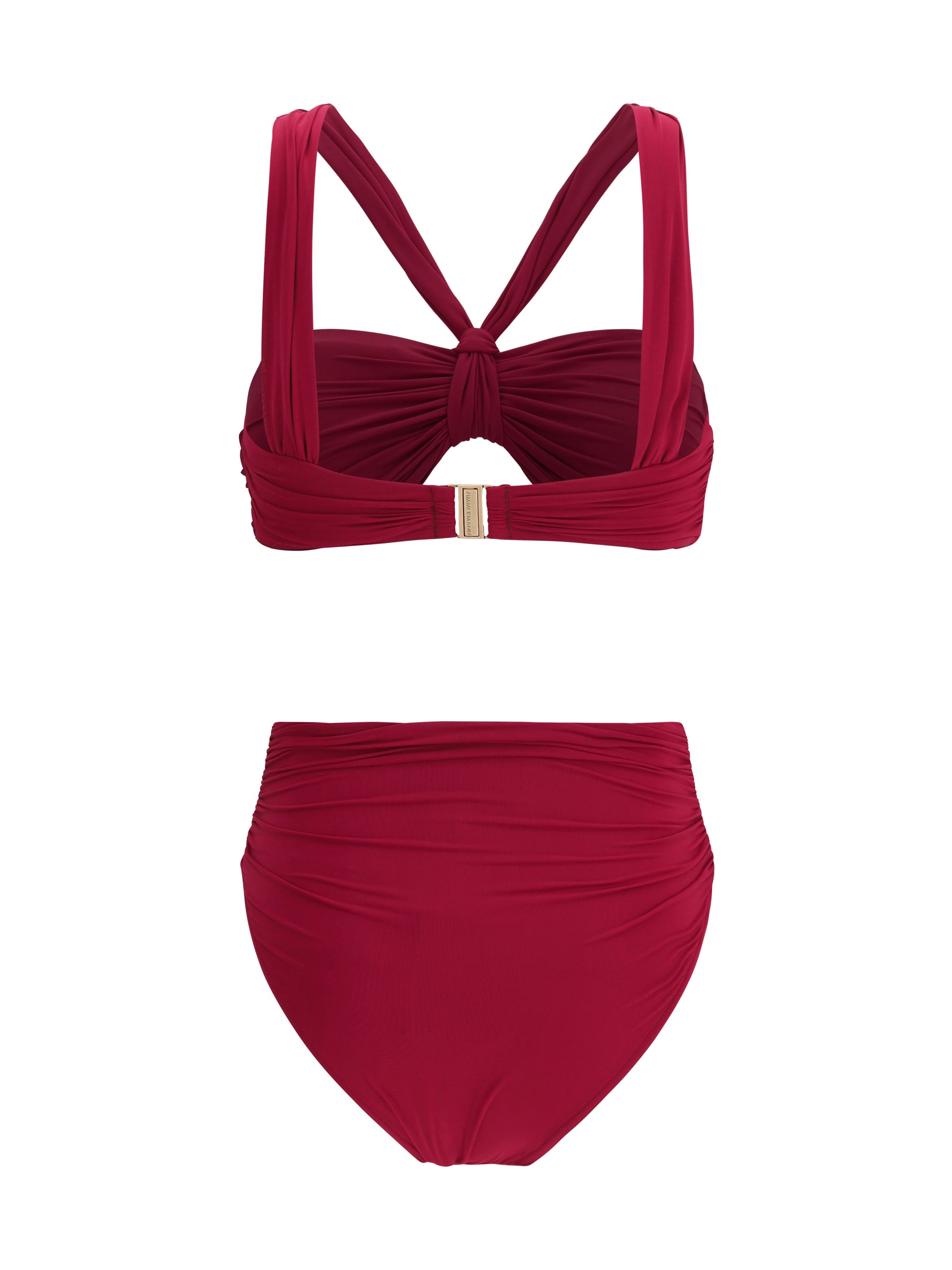daylight knot detail bikini