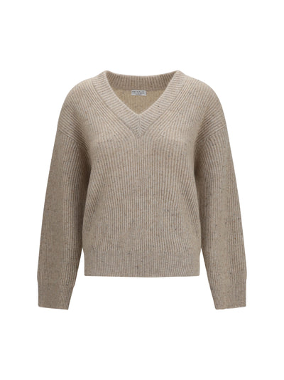 cashmere and mohair v-neck sweater