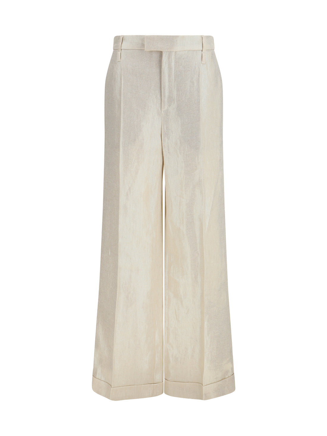 BRUNELLO CUCINELLI 40 linen tailored pants