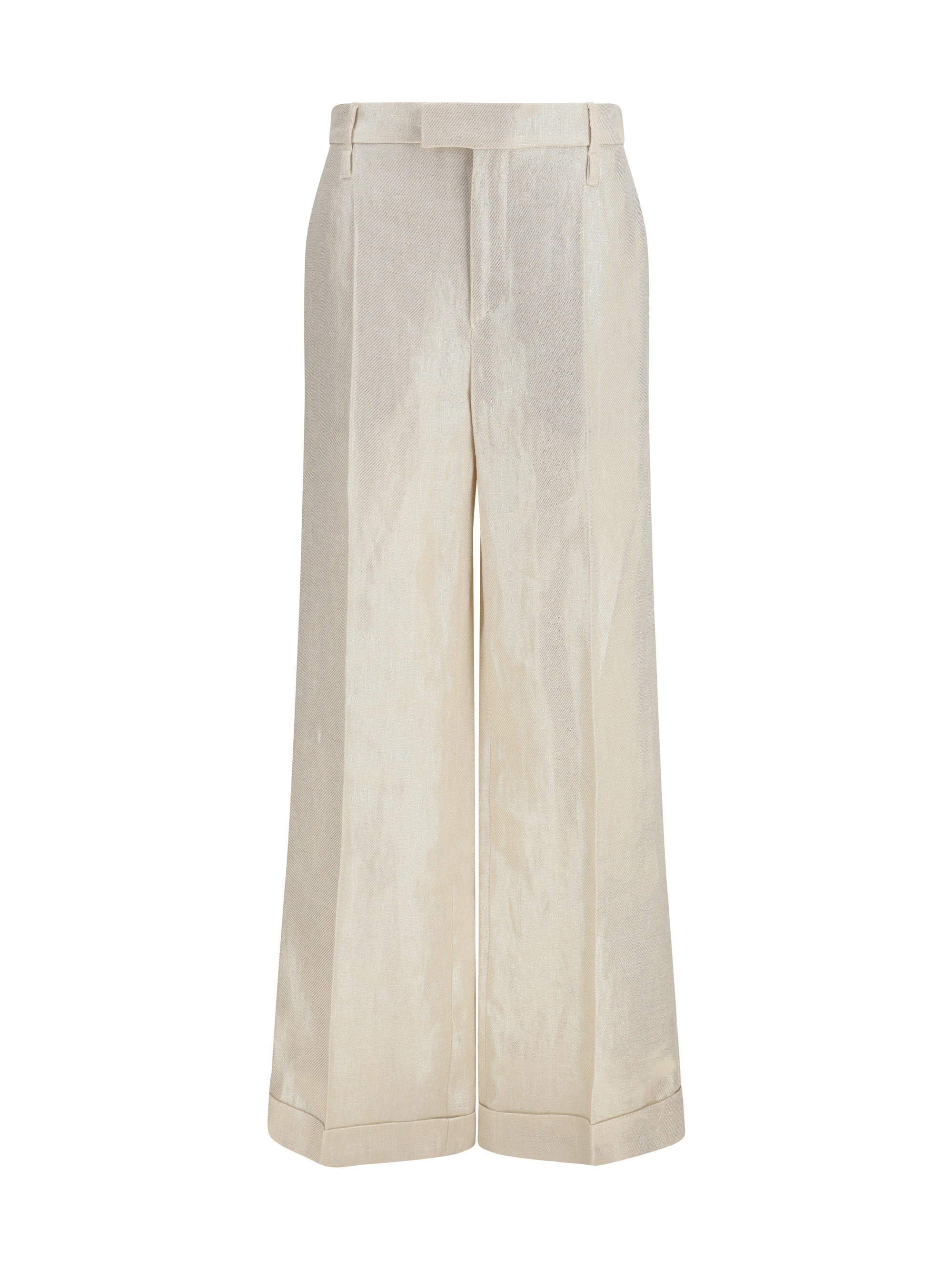 linen tailored pants