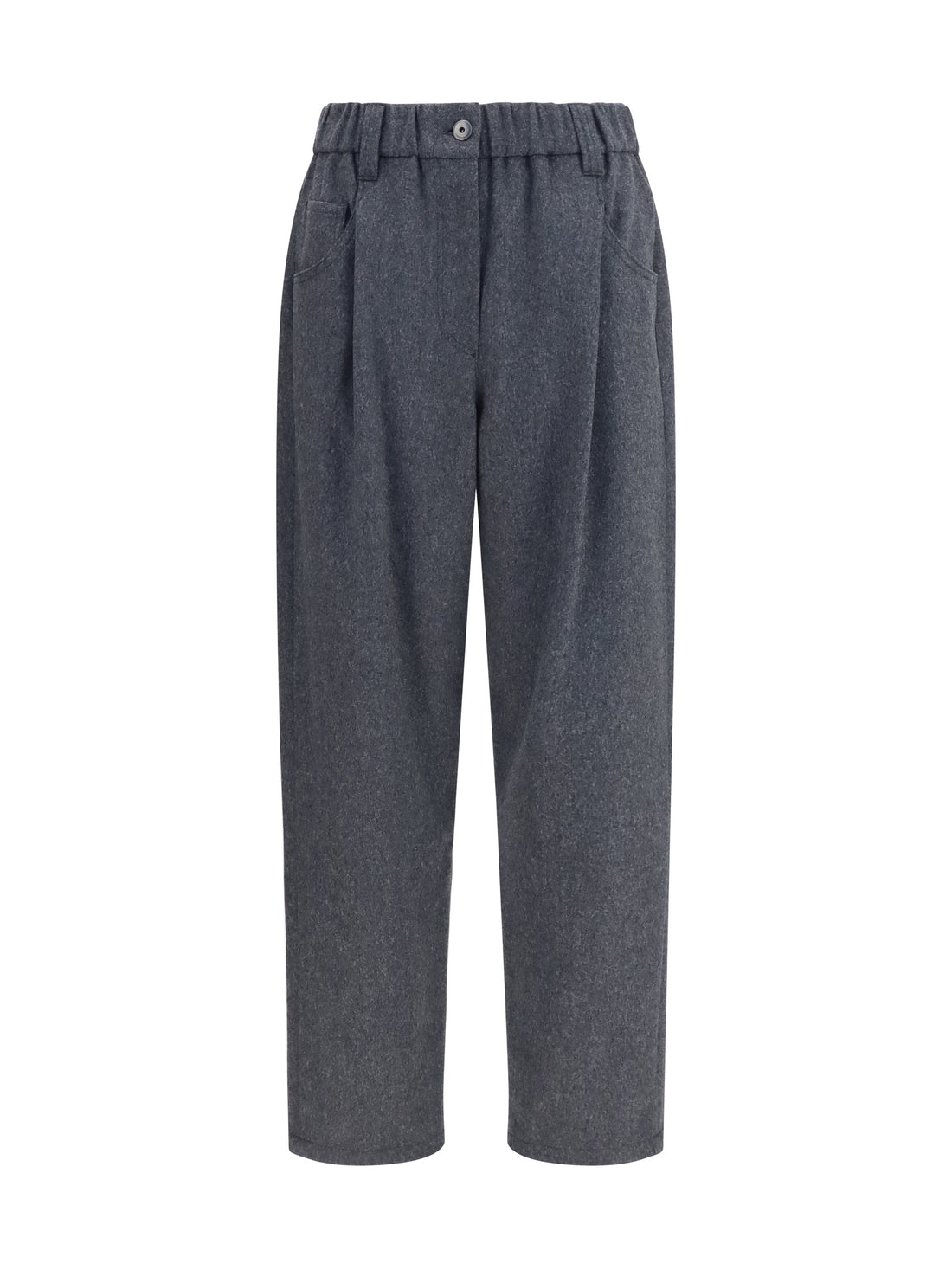 BRUNELLO CUCINELLI 44 stretch wool pants