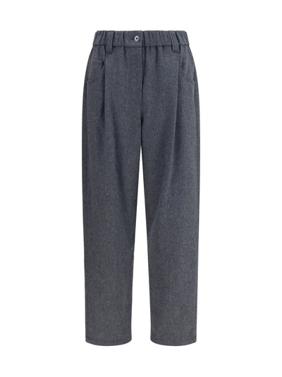stretch wool pants
