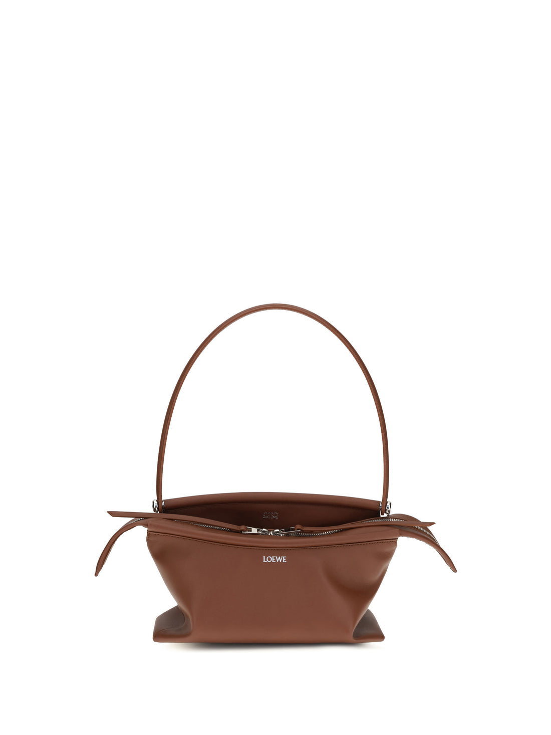 LOEWE OS whisker glazed calfskin shoulder bag