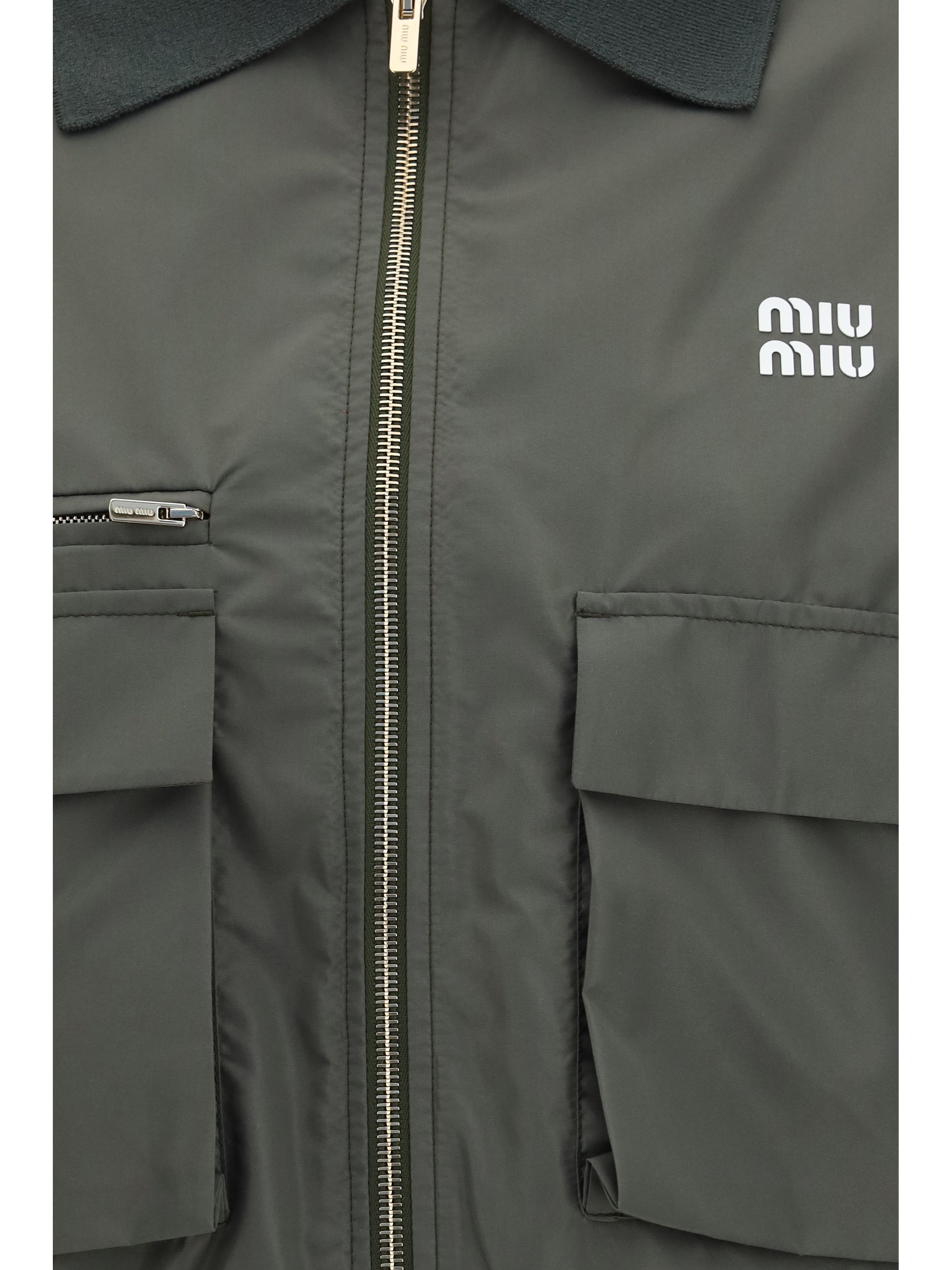technical fabric jacket