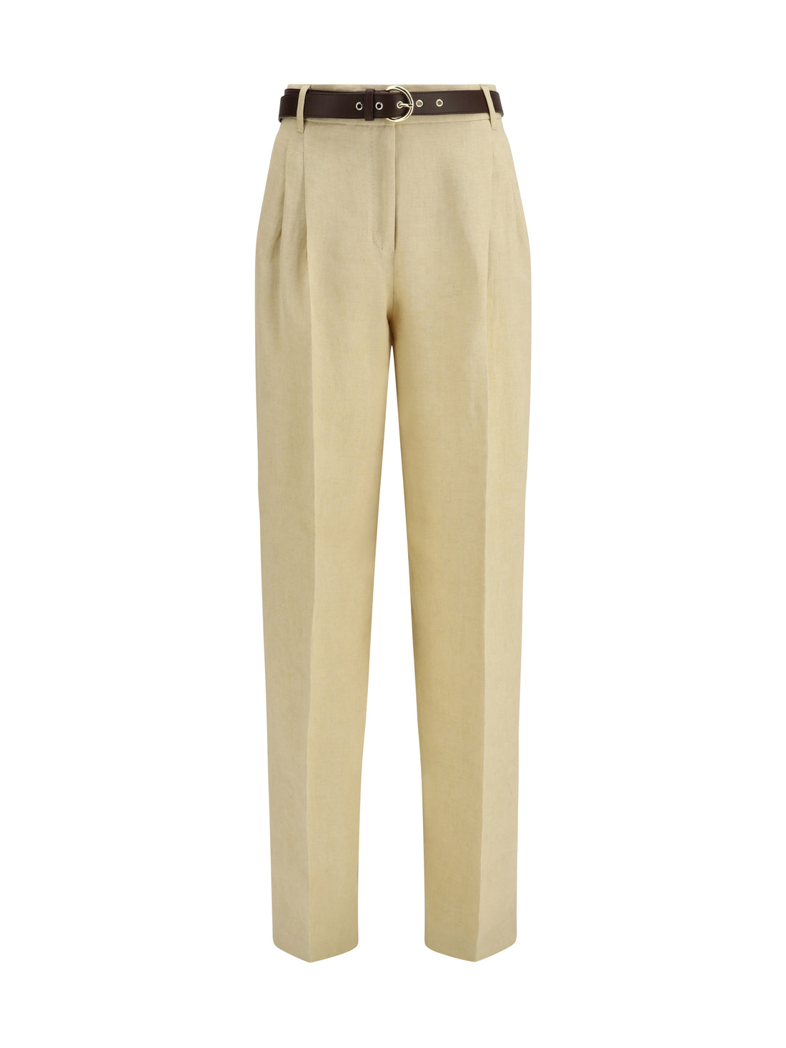 MAX MARA STUDIO 44 mstsumero pants in linen batavia