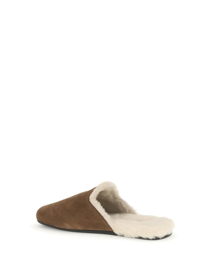 suede mules