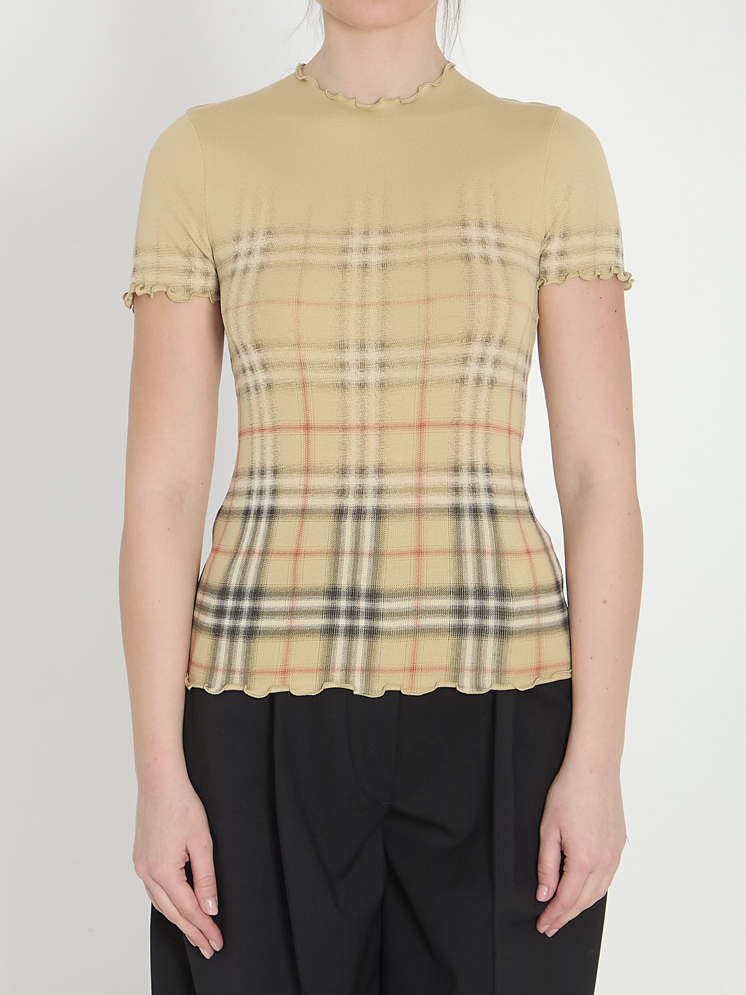 BURBERRY M stretch cotton t-shirt 
