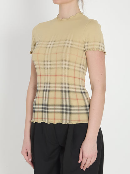 BURBERRY M stretch cotton t-shirt 