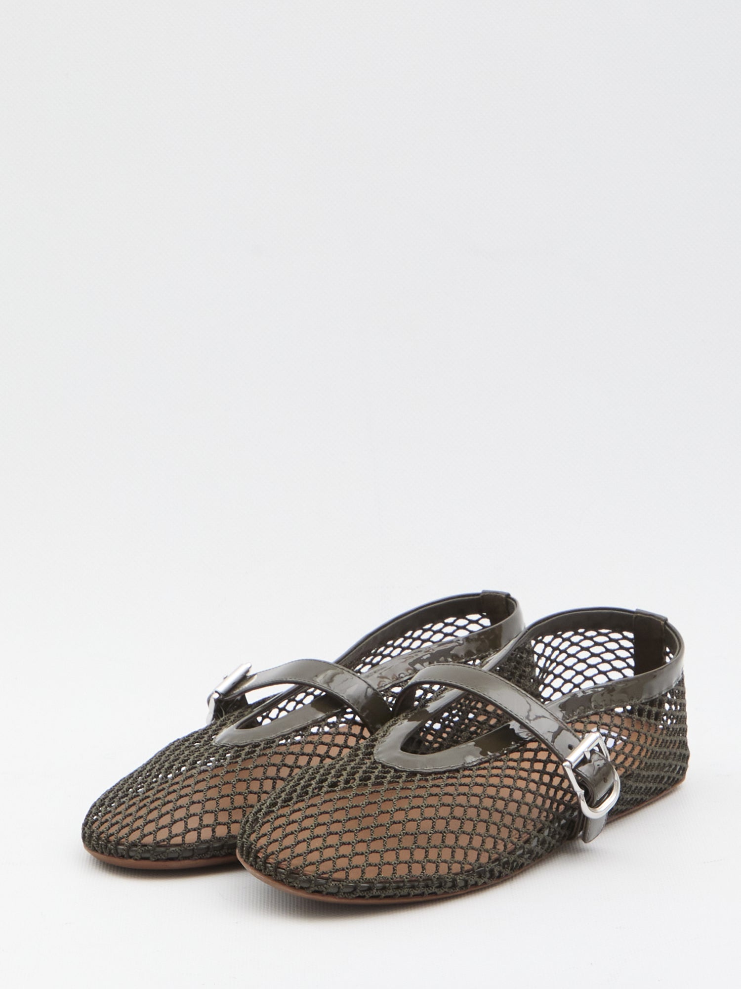 ALAIA 36 mesh flat ballerinas 