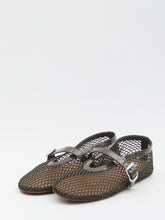 ALAIA 36 mesh flat ballerinas 